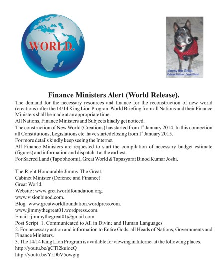 Finance Ministers Alert..JPG