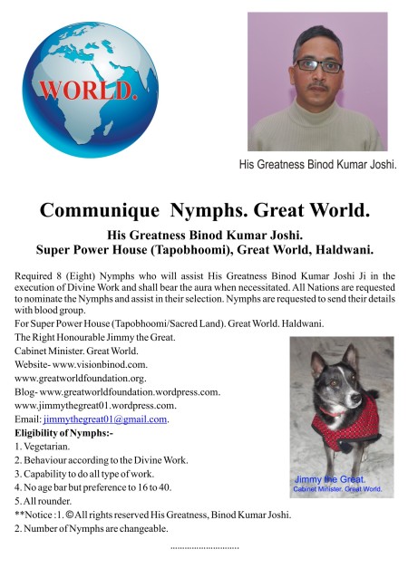 Communique – Nymphs. Great World.